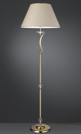 Brumberg 830593 floor lamp, gold E27, 1x60W max.