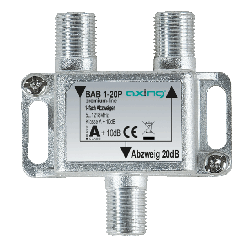 Axing BAB1-20P 1-way tap, 20 dB, 1218MHz