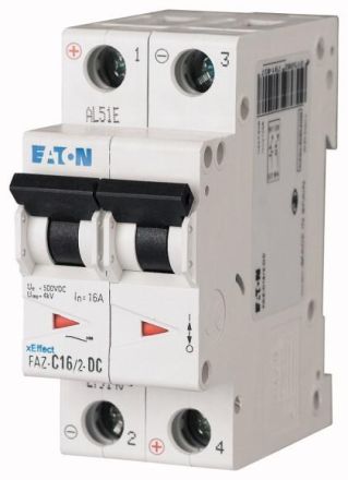 Eaton FAZ-C2/2-DC circuit breaker, 279134