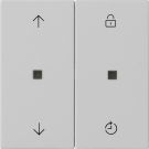 Gira 5492015 eNet radio Sys 55 grey operating unit