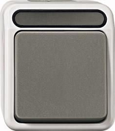 MERTEN MEG3117-8029 cross switch 1-pole light grey