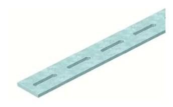OBO Bettermann SLH 62 FT perforated rail profile, 7103643