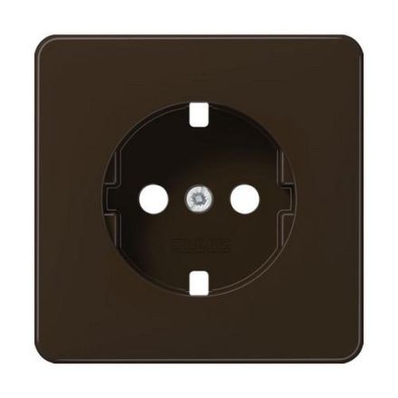 Jung CD1520PLBR cover for SCHUKO® sockets, Duroplast, CD series, brown