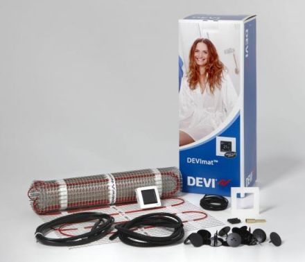 Devi 140F0821 DEVI 525 W professional DTIF 3.5 sqm thin bed set with Devireg Touch