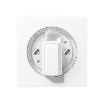 Jung A1541BFWWM cover for rotary switch, thermoplastic painted, series A, snow white matt