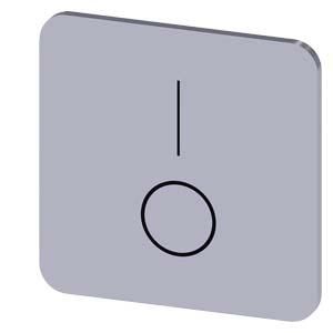 Siemens 3SU1900-0AF81-0QP0 label plate 22x22 IO