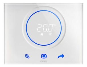 Gewiss GW16974CB KNX/EASY Thermo ICE white thermostat