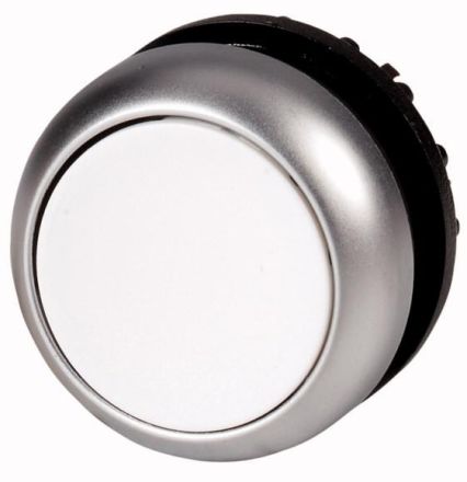 Eaton M22-DR-W pushbutton, flat, white, latching, 216615