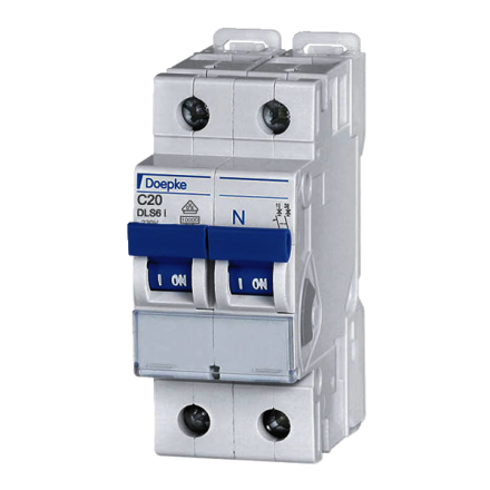 Doepke 09916238 DLS6I C50A 1-pole+N 10KA circuit breaker
