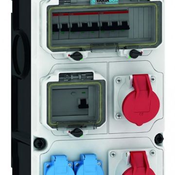 Bals 89075 Variabox L IP44 housing: high-quality socket combination