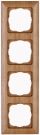 Kopp 306831001 4-way HK02 beech cover frame