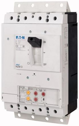 Eaton NZMH3-4-VE400-SVE circuit breaker, 4p, 400A, plug-in insert, 168887