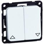 Hochköpper 00603451 D 714.02 T pure white blind button