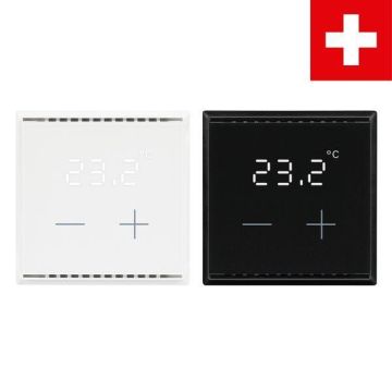 Elsner Cala KNX T 101 CH white RAL9010 room temperature controller