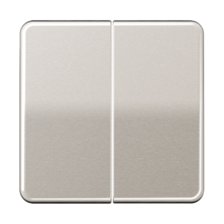 Jung CD1702PT LB management button 2-way, anodized aluminum, CD series, platinum