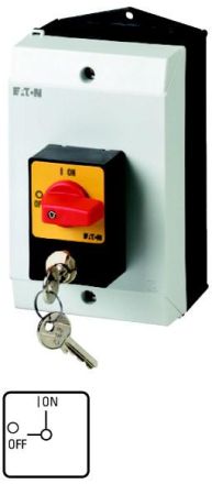 Eaton P1-25/I2/SVA (A) On-Off switch assembly, 207304