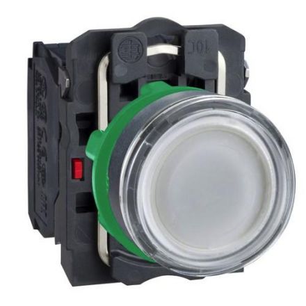 Schneider Electric XB5AW31M5 white illuminated push button