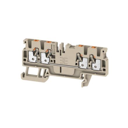 Weidmüller 1521690000 A4C 2.5 800V 24A 0.5-2.5qmm dark beige feed-through terminal