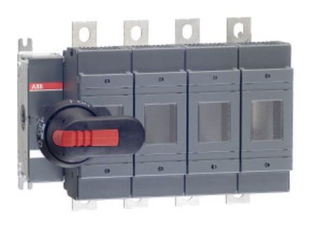 ABB Stotz-Kontakt OS250D40N2P 4-pole 250A handle and shaft load disconnector, 1SCA022720R1210