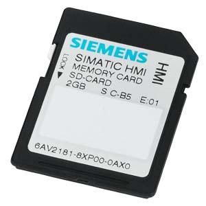 Siemens 6AV2181-8XP00-0AX0 SD card 2GB