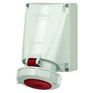 Mennekes 132A 63A4P 6H400V IP67 wall socket