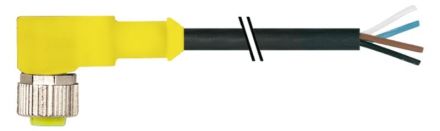 Murrelektronik 7357-12341-6540200 PUR 4x0.34 black UL/CSA+robot+drag chain 2m connection cables