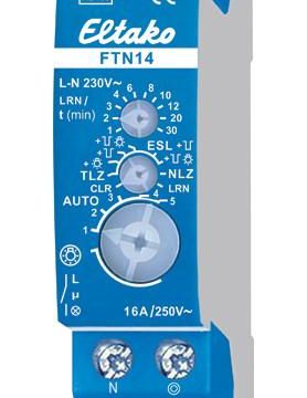 Eltako 30014011 Staircase light delay switch FTN14 RS485 bus switching actuator