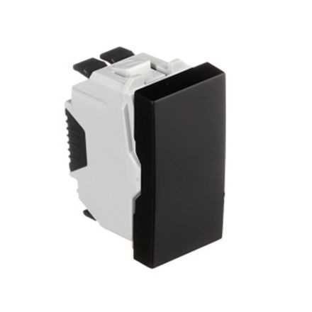 EFAPEL TWO-WAY SWITCH - 1 MOD MATTE BLACK