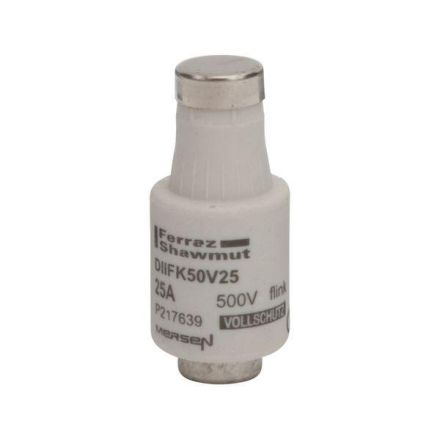 Mersen 00597.025000 DIIFK50V25 fast DII 500V 25A D-fuse link