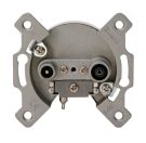 Kopp 923900180 2-way TV/RF antenna socket