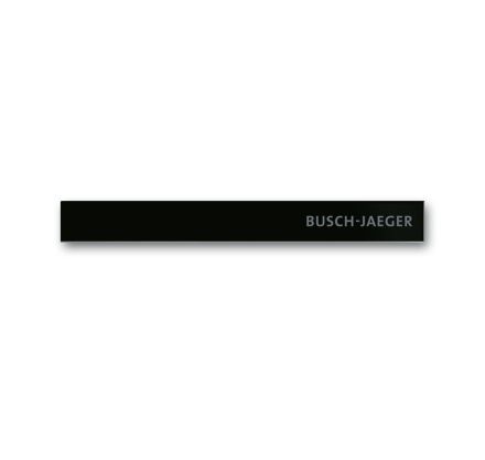 BUSCH-JAEGER 6352-825-101 end strip priOn | bottom, temperature sensor | black glass