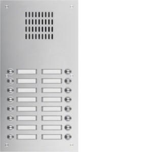 Elcom 1116181 flush-mounted door station TVG-16/2 stainless steel