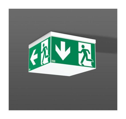 RZB 672299.002.89 Signcube 4x1.8W LED emergency light