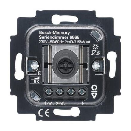 Busch-Jaeger 6565 U Busch series touch dimmer, UP, RC, 45-315 W