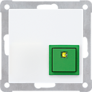 Jung NRSAS0834ATWW emergency call system cancel button, AS series, alpine white