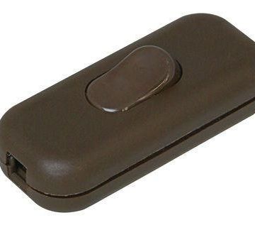 Kopp 191306002 1-pole 6A brown cord switch