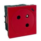 Legrand 077195L Mosaic Link 45° F/B antibacterial rt socket