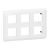Legrand 078832L Mosaic 2x3x2-mod.horizontal ultrws. frame