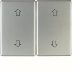 Berker 14340304 Rocker switch with imprint symbol arrows stainless steel Berker Arsys