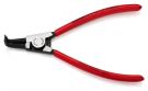 Knipex 46 21 A21 pol. plast. 170mm 19-60mm curved circlip pliers