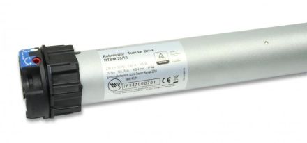 Rademacher 21602096 tubular motor RTBM20/16Z 20 Nm, 16 rpm.