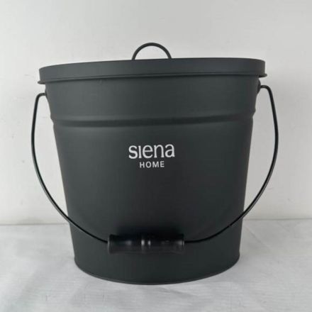 Siena Home S17914 ash bucket oval L 33.5cm W 23.5cm black