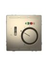 MERTEN MEG5764-6050 Floor temperature controller 230V Nickel metallic System Design
