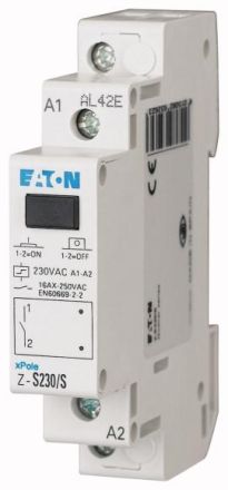 Eaton Z-S230/S impulse switch, 230AC, 1S, 16A, 50Hz, 1TE, 265262