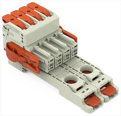 Wago 831-1104/038-000/306-000 1-conductor female connector, lever, push-in CAG