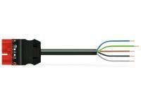 Wago 771-9975/207-501 St, 5000mm, black connection cable 5x2.5mm²