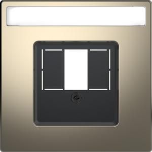 MERTEN MEG5250-6050 central plate nickel metallic system design