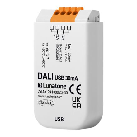 LUNATONE 24138923-30 DALI-USB interface | flush-mounted, 30 mA
