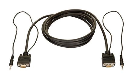 Bachmann 918.067 918067 VGA mini jack combo cable length 3m