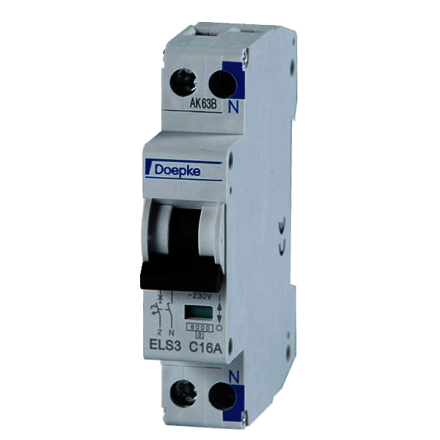 Doepke 09915037 ELS C32A 1-pole+N 1TE circuit breaker